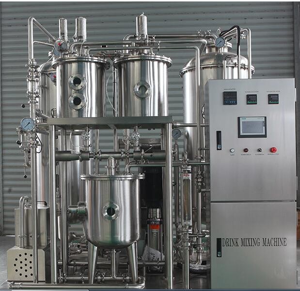 CSD Beer Glass Bottle Machine Washing Filling Sealing 3 In 1 Monoblock Production Line
