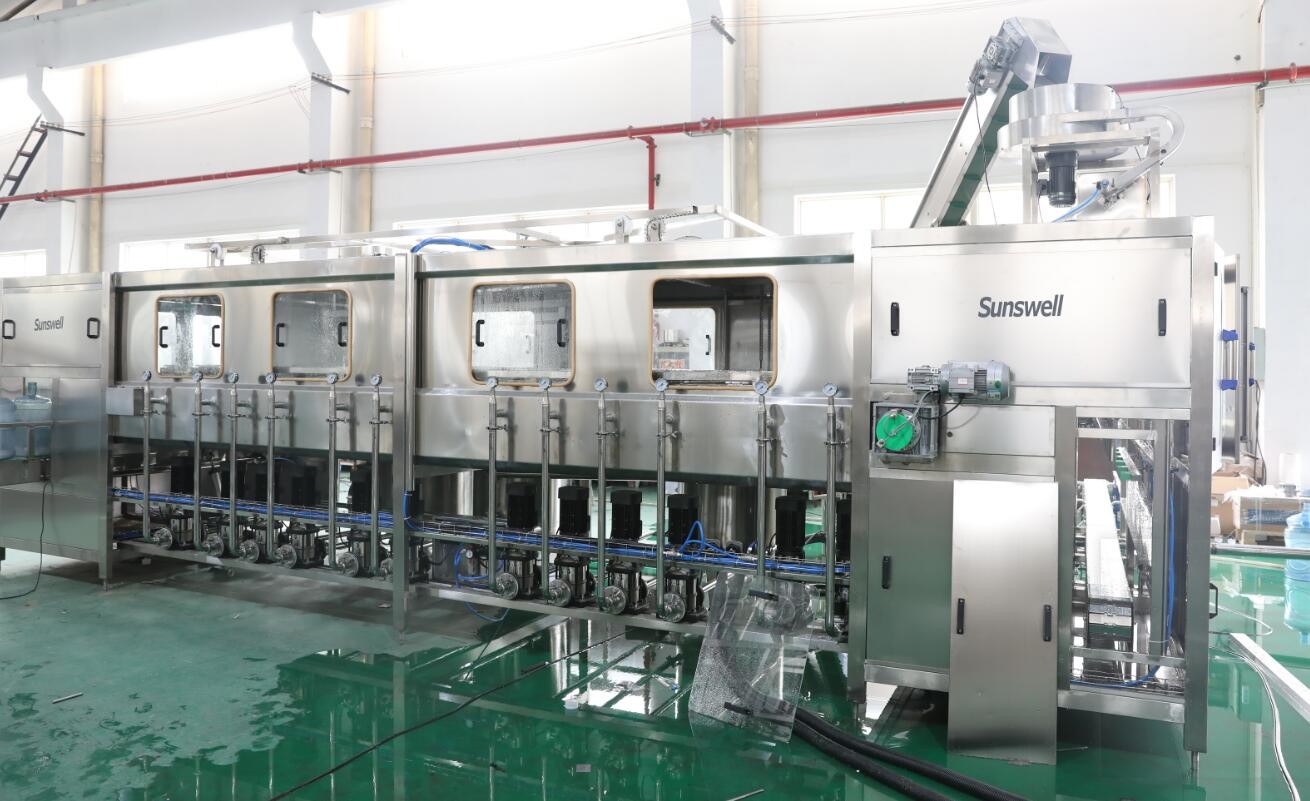 5 Gallon Pure Water Washing Filling And Capping Machine