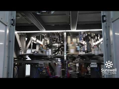 8000bph 1liter Shampoo Rinser Filler Capper Combiblock Filling Line