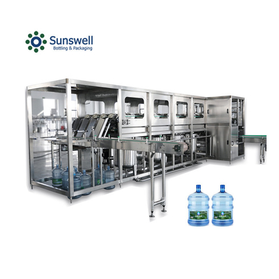 5 Gallon Water Filling Machine 19L Mineral Water Washing Bottling Capping Production Line