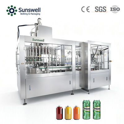 자동 18000CPH 200ml 알루미늄 탄산 음료 캔 라인